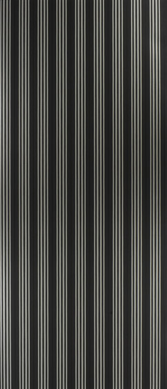 Signature Papers II Wallpaper | Palatine Stripe - Jet | Wall coverings / wallpapers | Designers Guild
