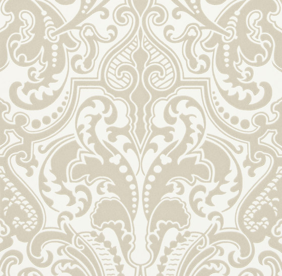 Signature Papers II Wallpaper | Gwynne Damask - Laurel | Wall coverings / wallpapers | Designers Guild