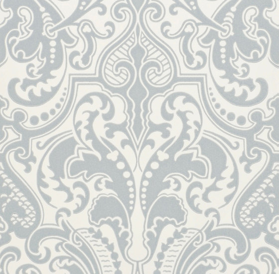Signature Papers II Wallpaper | Gwynne Damask - Drawing Room | Carta parati / tappezzeria | Designers Guild