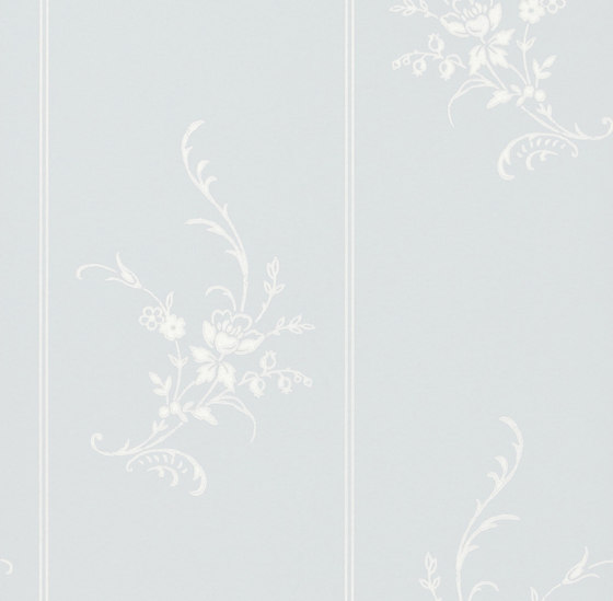 Signature Papers II Wallpaper | Elsinore Floral - Dove | Wandbeläge / Tapeten | Designers Guild