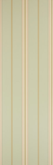 Stripes And Plaids Wallpaper | Marden Stripe - Linen / Sage | Wandbeläge / Tapeten | Designers Guild