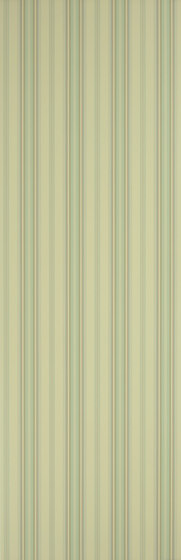 Stripes And Plaids Wallpaper | Allerton Stripe - Linen / Sage | Wall coverings / wallpapers | Designers Guild