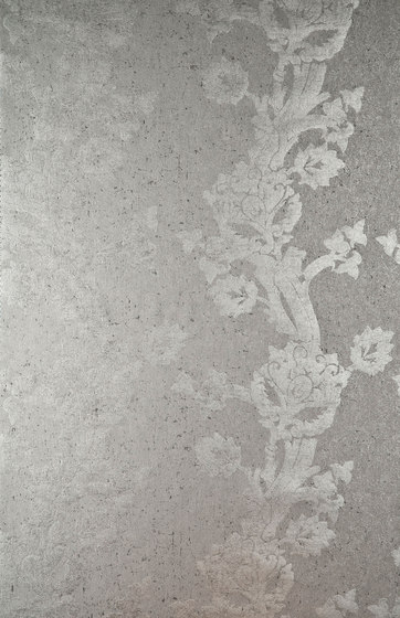 Basalt Fortuny Flower | Tissus de décoration | Arte