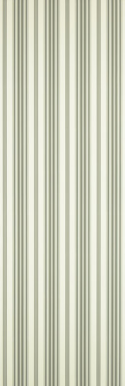 Stripes And Plaids Wallpaper | Allerton Stripe - Charcoal | Carta parati / tappezzeria | Designers Guild