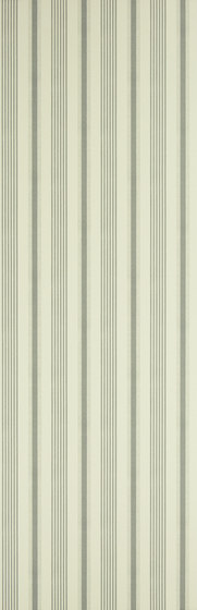 Stripes And Plaids Wallpaper | Seaton Stripe - Charcoal | Revêtements muraux / papiers peint | Designers Guild