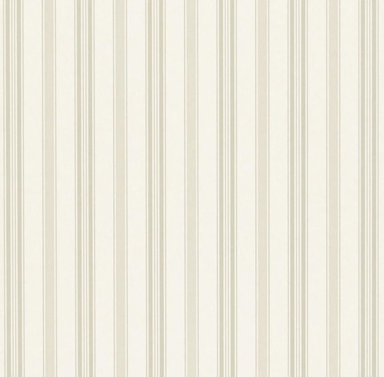 Stripe Library Wallpaper | Basil Stripe - Laurel | Wandbeläge / Tapeten | Designers Guild