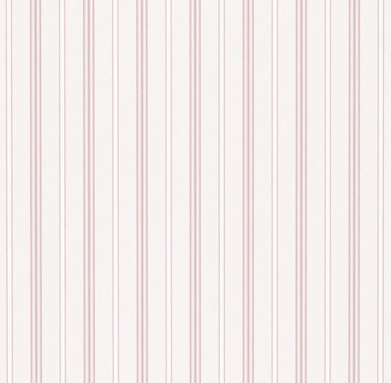 Stripe Library Wallpaper | Milland Stripe - Pink | Revestimientos de paredes / papeles pintados | Designers Guild