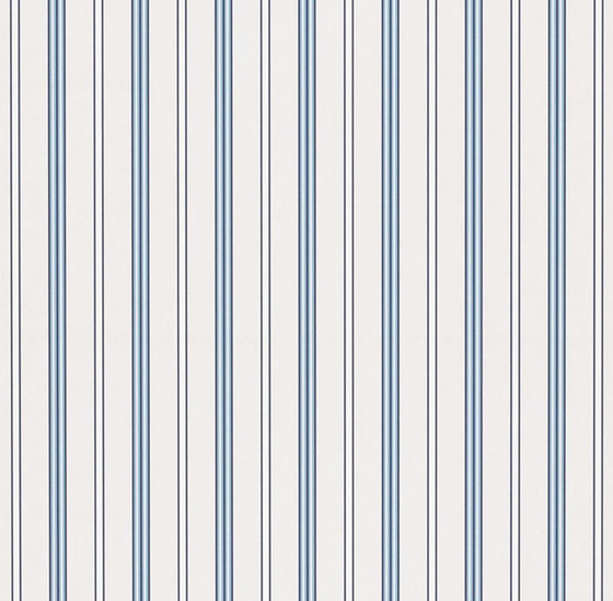 Stripe Library Wallpaper | Milland Stripe - Porcelain | Wandbeläge / Tapeten | Designers Guild