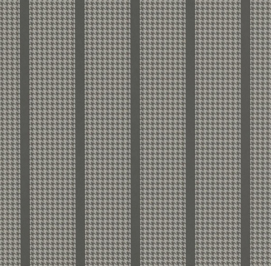 Stripe Library Wallpaper | Wellman Stripe - Charcoal / Grey | Revêtements muraux / papiers peint | Designers Guild