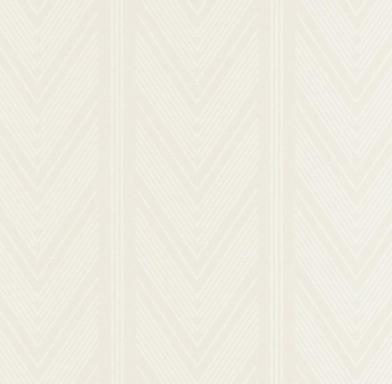 Stripe Library Wallpaper | Onyx Club Stripe - Pearl | Revestimientos de paredes / papeles pintados | Designers Guild