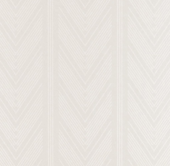 Stripe Library Wallpaper | Onyx Club Stripe - Silver | Revestimientos de paredes / papeles pintados | Designers Guild