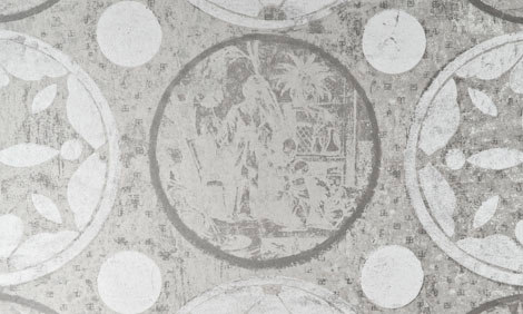 Basalt Medaillon | Tessuti decorative | Arte