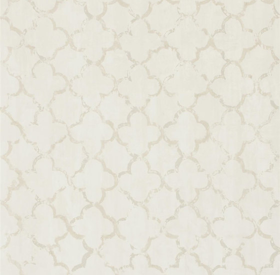 Shanghai Garden Wallpaper | Chinese Trellis - Pearl | Drapery fabrics | Designers Guild
