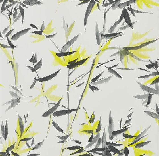 Shanghai Garden Wallpaper | Bamboo - Acacia | Dekorstoffe | Designers Guild