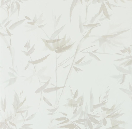 Shanghai Garden Wallpaper | Bamboo - Alabaster | Dekorstoffe | Designers Guild