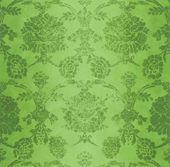 Sukumala Wallpaper | Sukumala - Emerald | Tissus de décoration | Designers Guild