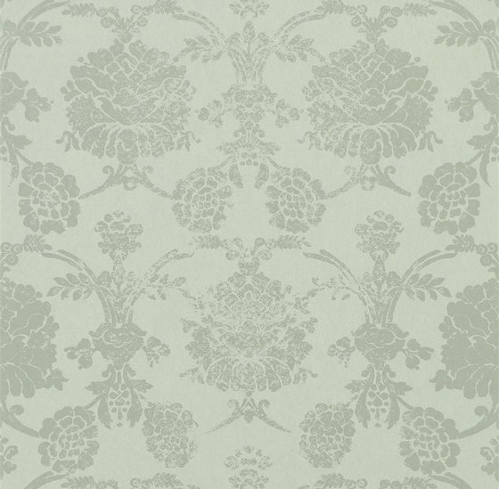 Sukumala Wallpaper | Sukumala Lino - Cloud | Drapery fabrics | Designers Guild