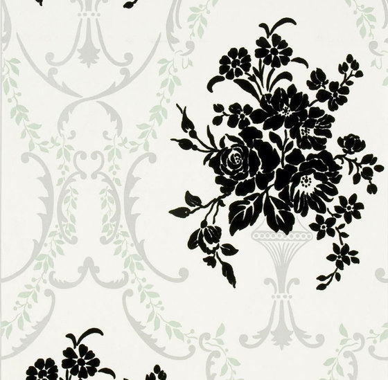 Whitewell Wallpaper | Margot - Chalk | Tessuti decorative | Designers Guild