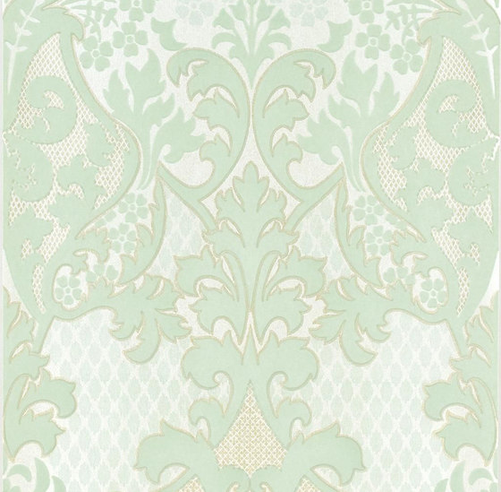 Whitewell Wallpaper | Eldridge - Almond | Tissus de décoration | Designers Guild