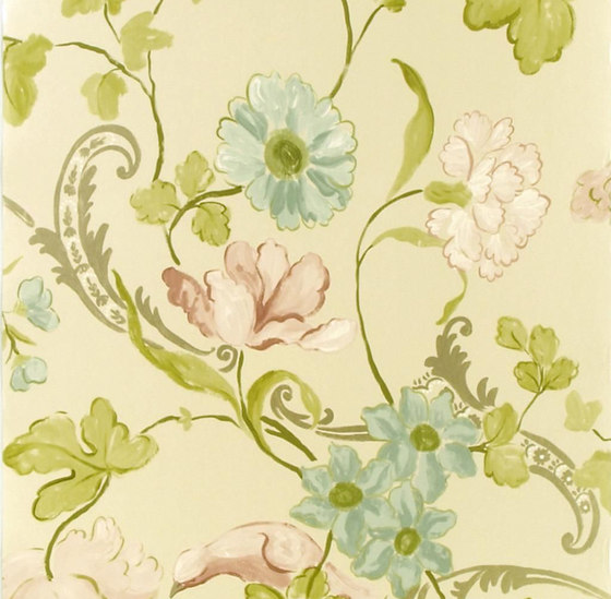 Whitewell Wallpaper | Whitewell - Champagne | Wall coverings / wallpapers | Designers Guild