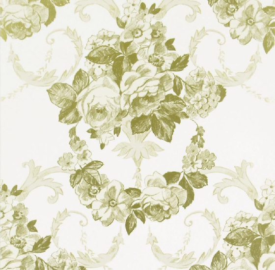 Whitewell Wallpaper | Wharton - Champagne | Carta parati / tappezzeria | Designers Guild