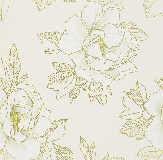 Whitewell Wallpaper | Cecily - Champagne | Revêtements muraux / papiers peint | Designers Guild