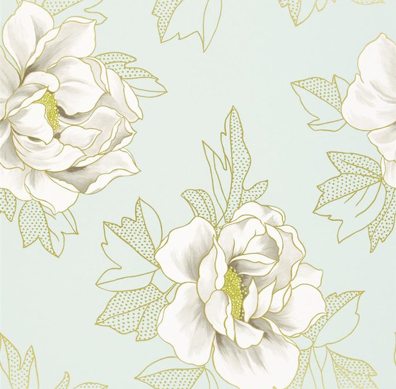 Whitewell Wallpaper | Cecily - Porcelain | Revestimientos de paredes / papeles pintados | Designers Guild