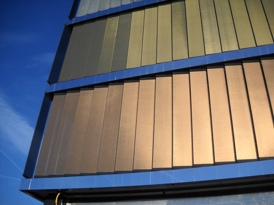 SEFAR® Architecture VISION PR 260/25 Copper | In-situ | Panneaux composites | Sefar