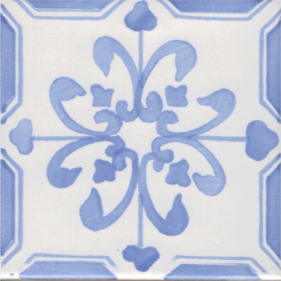 LR Giglio blu chiaro | Ceramic tiles | La Riggiola