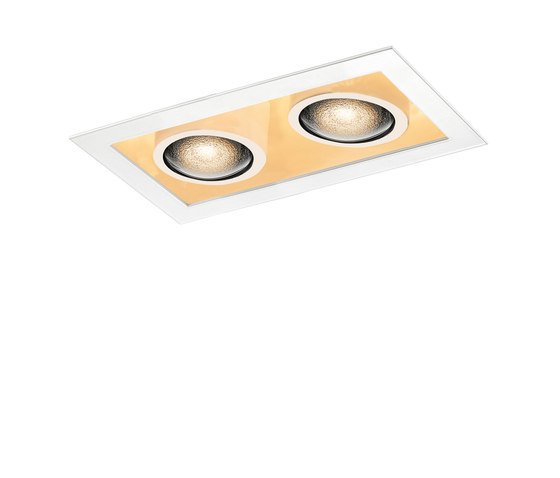 Cranny Spot LED Duo PD R | Plafonniers encastrés | BRUCK