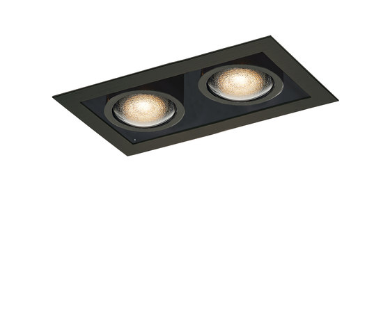 Cranny Spot LED Duo PD R | Lampade soffitto incasso | BRUCK