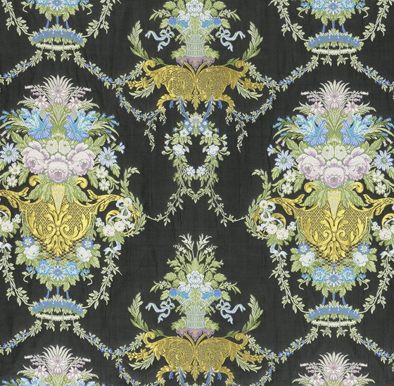 St. James's Fabrics | Savigny - Ebony | Dekorstoffe | Designers Guild