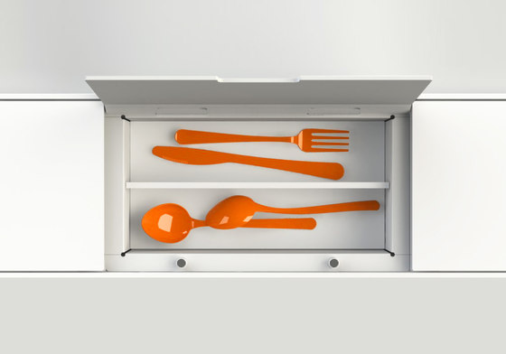 EasyRack Kitchen Flat | Cutlery tray | Kitchen organization | Domusomnia