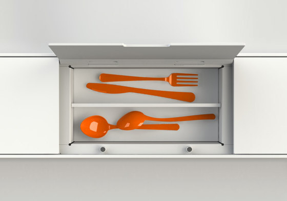 EasyRack Kitchen Step | Cutlery tray | Kitchen organization | Domusomnia