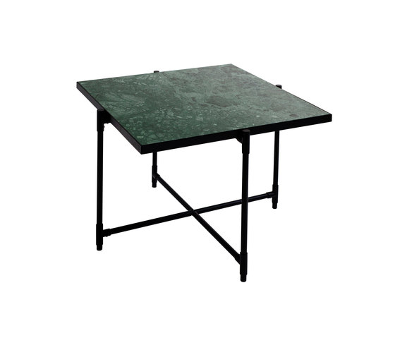 Coffee Table 60 BLACK on BLACK - Green Marble | Coffee tables | HANDVÄRK