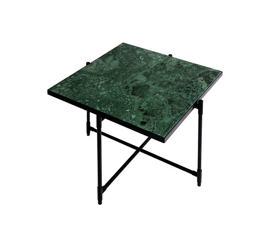Coffee Table 60 BLACK on BLACK - Green Marble | Tavolini bassi | HANDVÄRK