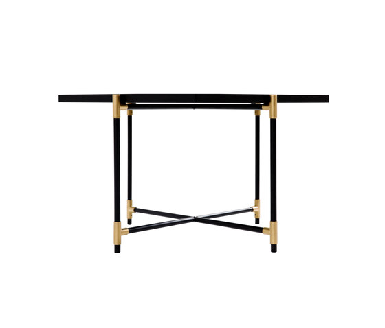 Coffee Table 60 BRASS on BLACK - Black Marble | Tavolini bassi | HANDVÄRK