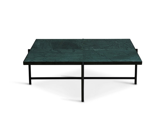 Coffee Table 90 Black - Green Marble | Couchtische | HANDVÄRK