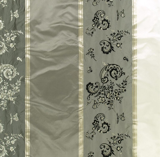 Adelphi Fabrics | Emmeline - Charcoal | Tissus de décoration | Designers Guild