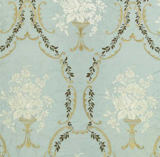Adelphi Fabrics | Margot - Duck Egg | Tissus de décoration | Designers Guild