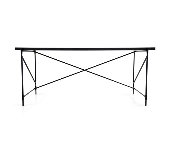 Desk BLACK on BLACK - White Marble | Dining tables | HANDVÄRK