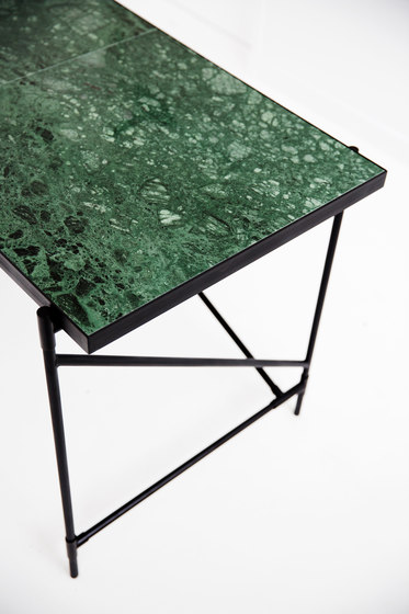 Desk BLACK on BLACK - Green Marble | Dining tables | HANDVÄRK
