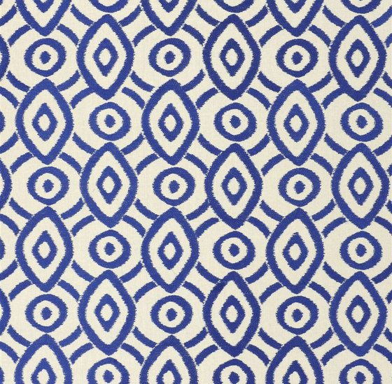 Alberesque Fabrics | Valentina - Ink | Tissus de décoration | Designers Guild