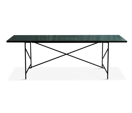 Dining Table 230 Black - Green Marble | Esstische | HANDVÄRK