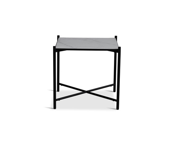 Side Table Black - White Marble | Couchtische | HANDVÄRK