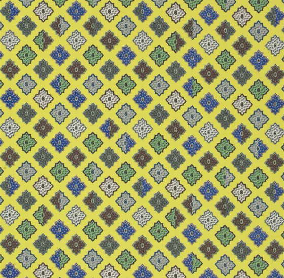Carnets Andalous Fabrics | Alcazar - Safran | Tessuti decorative | Designers Guild