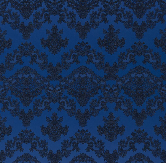 Carnets Andalous Fabrics | Macarena - Cobalt | Tissus de décoration | Designers Guild