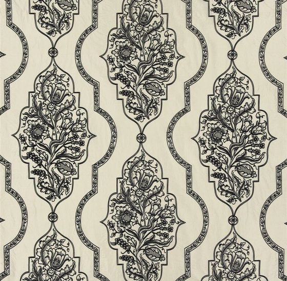 Elizabeth Fabrics | Regent - Ivory | Tissus de décoration | Designers Guild