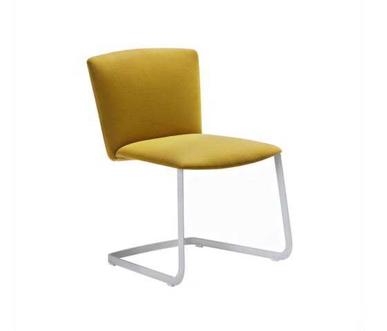 Vela Visitors low-backrest chair | Sillas | Tecno