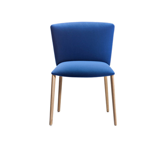 Vela Visitors low-backrest chair | Chaises | Tecno